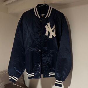 Navy Blue Varsity Jacket